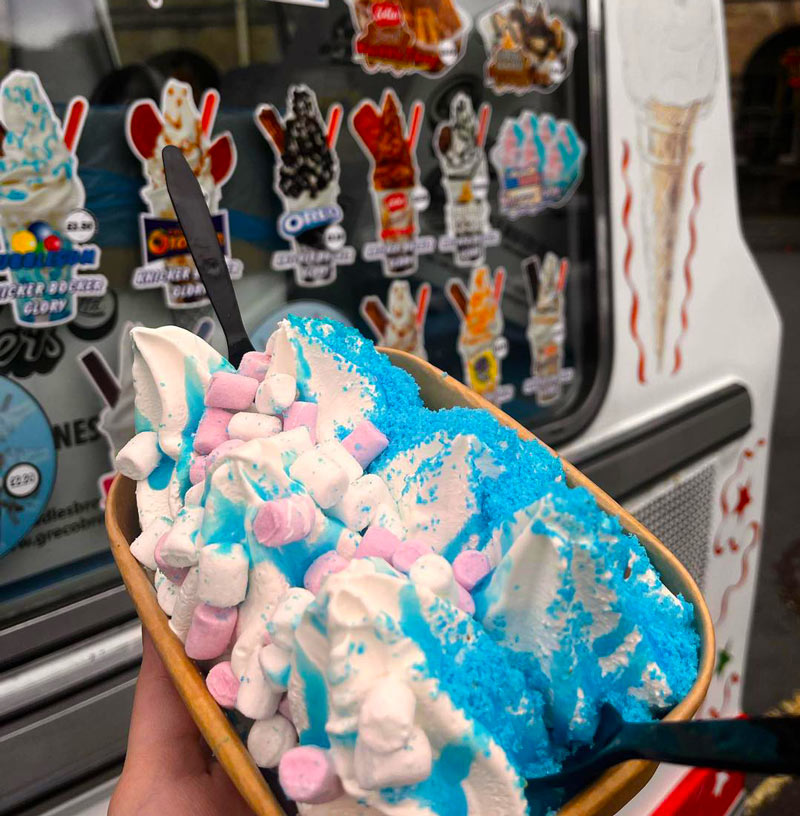 Sherbet marshmallow tray